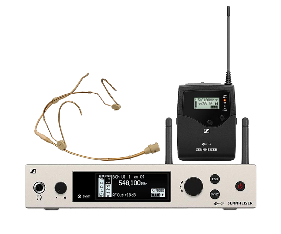 Радиосистема с гарнитурой Sennheiser EW 300 G4 HSP4