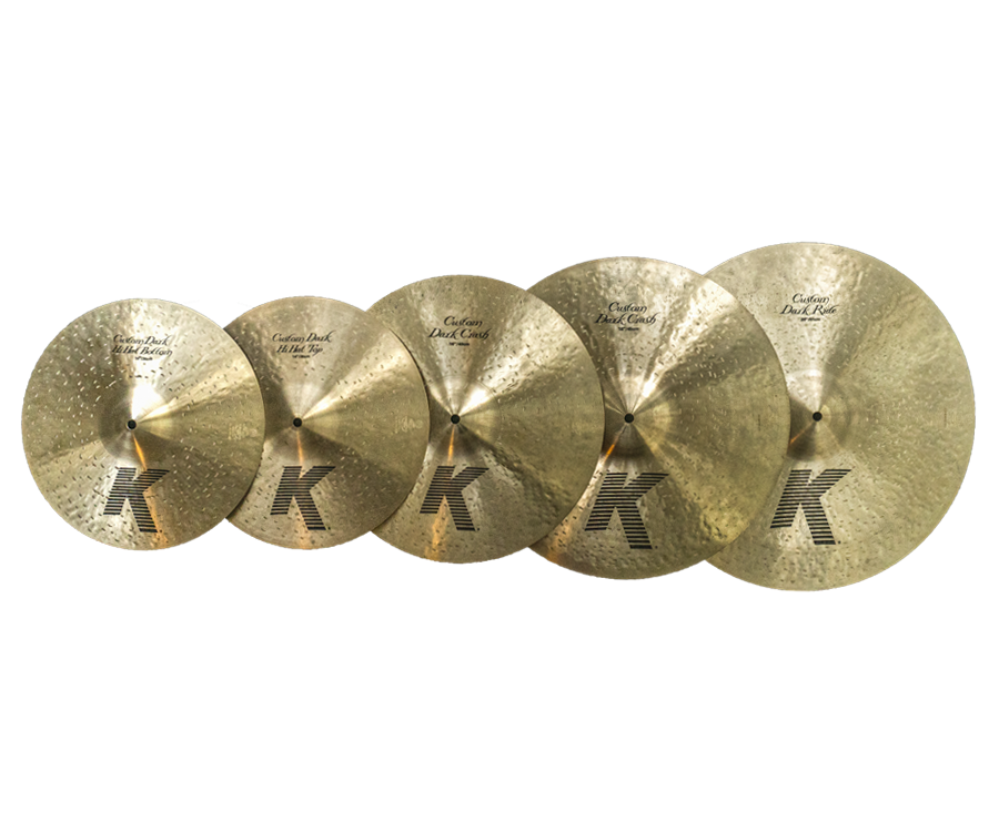 Тарелки для барабанов Zildjain K Custom Dark